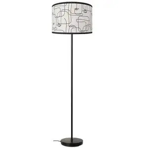 Lampadaire en métal 145 cm FACE pas cher