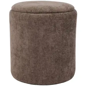 Poufs : Pouf taupe