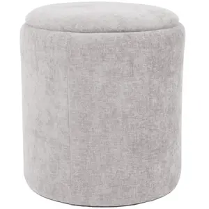 Poufs : Pouf blanc