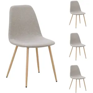 Chaise en tissu AUDE pas cher