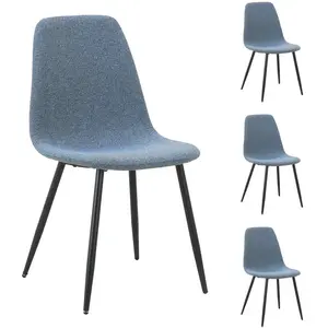 Chaise en tissu AUDE pas cher