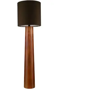 Lampadaire Bois 150 cm marron KYOTO pas cher