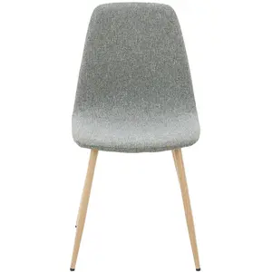 Chaise en tissu AUDE pas cher
