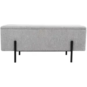 Banc gris pas cher
