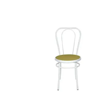 Chaise BISTRO coloris blanc pas cher
