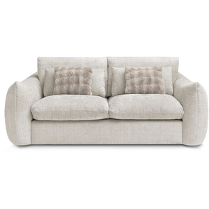 Canape droit fixe beige 2 pl BOBOCHIC X CONFORAMA EUGENE