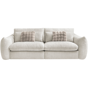 Canape droit fixe beige 3 pl BOBOCHIC X CONFORAMA EUGENE