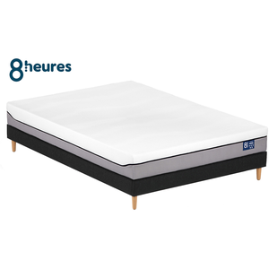 Matelas + sommier Mousse 140x190 cm 8 HEURES LE VAINQUEUR pas cher