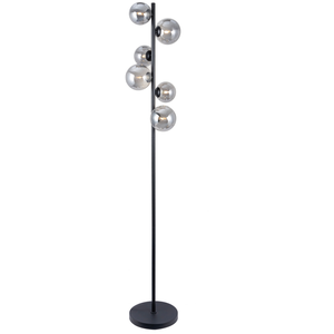 Lampadaire Verre 155 cm MORGAN pas cher