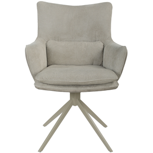 Chaise TOPAZE coloris crème pas cher