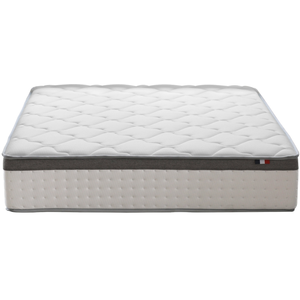 Matelas Ressorts + m moire de forme 160x200 cm NILOA pas cher