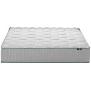 Matelas Ressorts ensach s + latex 140x190 cm LUVIA pas cher