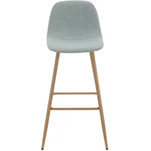 tabouret de bar gris AUDE pas cher