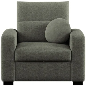 Fauteuil fixe JADE coloris vert pas cher