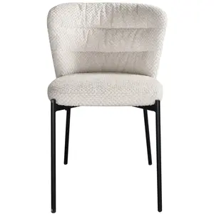 Chaise en tissu INES pas cher