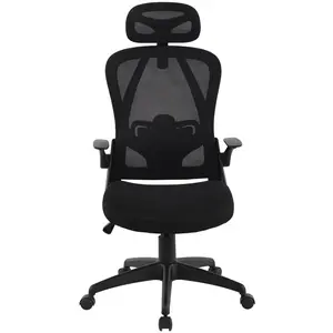 Fauteuil de bureau noir VICTOR pas cher