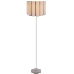 Lampadaire Métal 150 cm beige LOUISEVendu parconforama