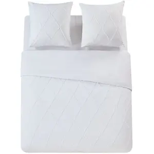 Parure de lit Housse+ 2 taies 220x240cm NEVEA pas cher
