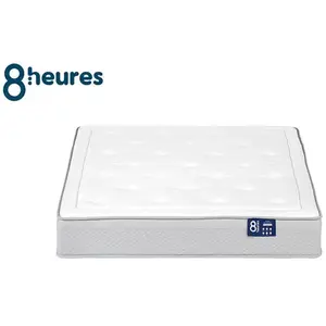 Matelas Ressorts + mémoire de forme 140x 8 HEURES MALIN pas cher