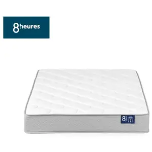 Matelas Ressorts 160x200 cm 8 HEURES ESPIEGLE pas cher