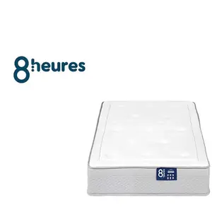 Matelas Ressorts + mémoire de forme 90x1 8 HEURES MALIN pas cher