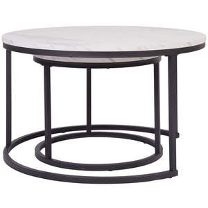 Table basse ronde PAMPA pas cher