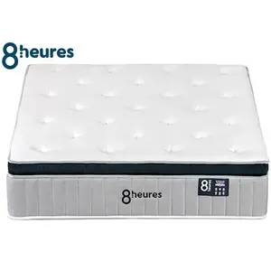 Matelas Ressorts + latex 140x190 cm 8 HEURES LE MAGISTRAL