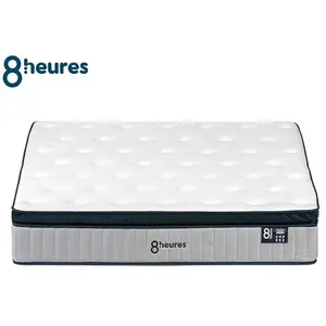 Matelas Ressorts + mémoire de forme 180x 8 HEURES L'EPOUSTOUFLANT