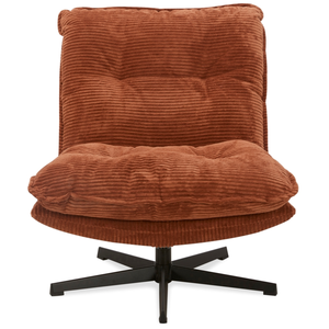 Fauteuil fixe ALTO coloris terracotta pas cher