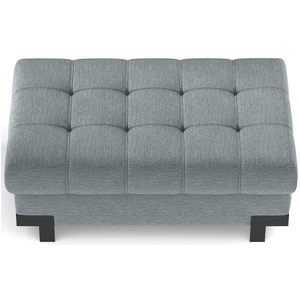 Pouf SELVA coloris gris pas cher