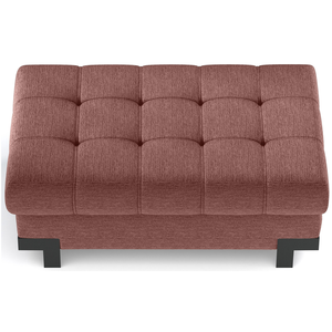 Pouf rouge SELVAVendu parconforama