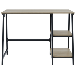 Bureau 105 cm HOPPY coloris bois clair pas cher
