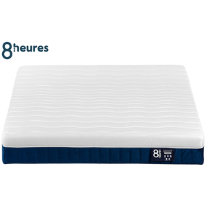 Matelas Ressorts + latex 140x190 cm 8 HEURES LE SPECTACULAIRE pas cher