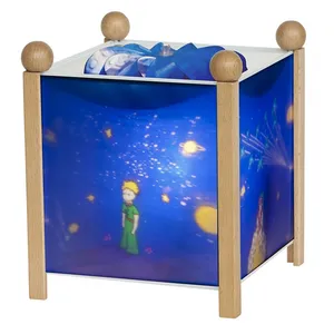 Comparateur de prix : Trousselier Lanterne Magique Le Petit Prince - Bois Naturel 12v - Trousselier