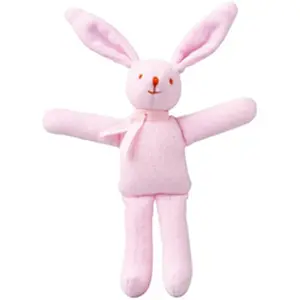 Trousselier Lapin Hochet Rose 20cm