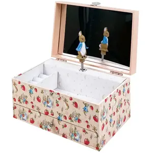 Comparateur de prix : Boite À Bijoux Musicale Peter Rabbit Fraises ROSE Trousselier