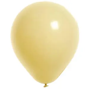 RueDeLaFete Sachet de 25 BALLONS Opaques 25cm, ivoire 25cm pas cher