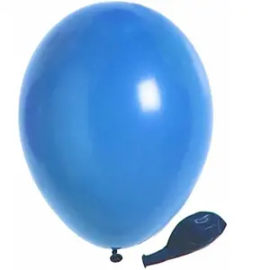 RueDeLaFete Grand sachet 100 ballons nacrés, 30 cm, Bleu pas cher