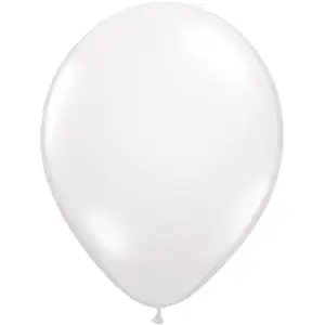 RueDeLaFete Grand sachet 100 ballons cristal 30 cm, incolore Transparent pas cher