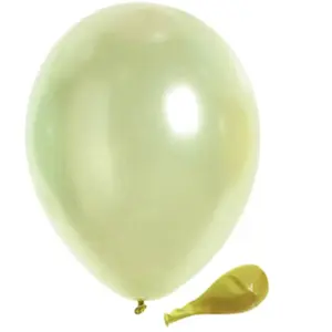 RueDeLaFete Ballons Metallique Ivoire x50, x100 pas cher