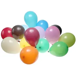 RueDeLaFete Sachet de 25 BALLONS Opaques 25cm, Multicolore 25cm pas cher