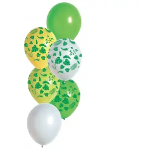 RueDeLaFete Sachet de 6 ballons Jungle pas cher