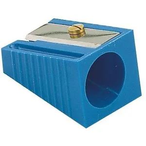 LOCAU Taille crayons 1 usage plastique, coloris assortis pas cher