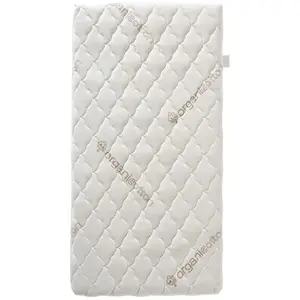 Comparateur de prix : Matelas Bébé Coton Bio - 60x120x10 cm - 100% Coton - Déhoussable - San...