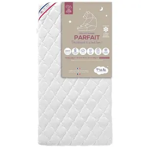 Comparateur de prix : P'tit lit Matelas bébé déhoussable faces été / hiver PARFAIT 60x120