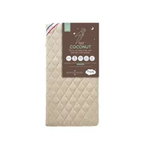 P'TIT LIT Matelas bébé déhoussable et réversible coco + latex 70x140 pas cher