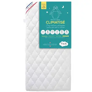 P'TIT LIT Matelas bébé climatisé déhoussable 70x140