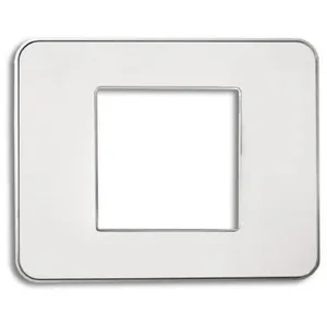 Plaque de finition simple Colours Kalya blanc Soft pas cher