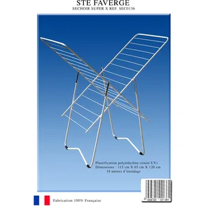 Comparateur de prix : Faverge - sechoir à linge 18m blanc - sec0136 TU