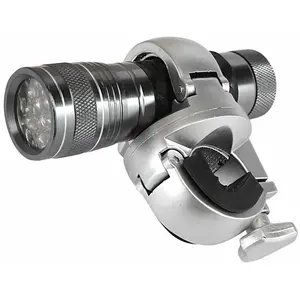 VITAEASY Calicosy - Lampe à led pour canne gris aluminium 10 x 3 cm - Gris pas cher